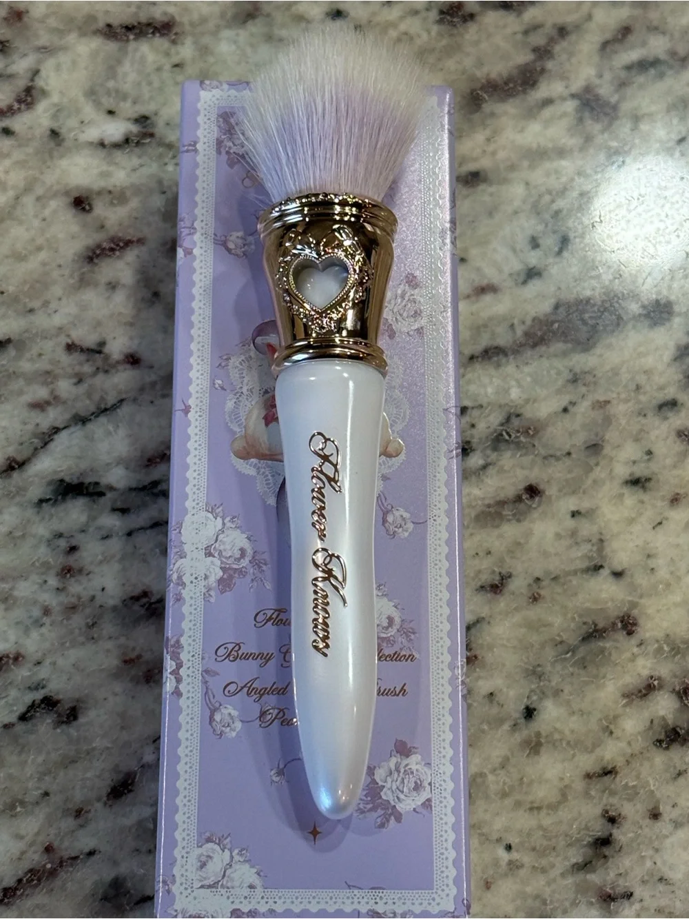 Flower Knows Bunny Garden Collection.Fairyland Reverie Blush & Pearl White Brush